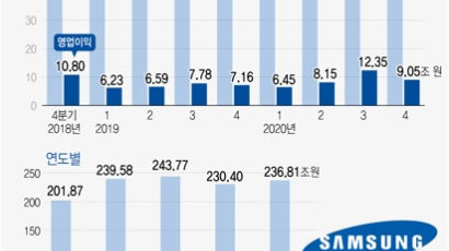 [속보] 삼성전자 지난해 영업이익 36조원…전년 대비 29.6%↑