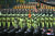 지난해 10월 노동당 창건일 75주년을 맞아 평양 김일성 광장에서 열병식에서 북한군이 행진하고 있다. [조선중앙통신]