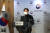 신희동 산업통상자원부 대변인이 31일 오후 서울 종로구 정부서울청사에서 '북한 원전 건설문건' 관련 브리핑을 하고 있다. 뉴스1