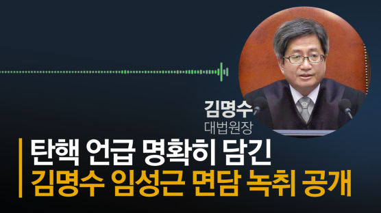 여권 눈치본 김명수…사법부 수장이 삼권분립 무너뜨렸다