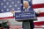 지난해 9월 조 바이든 당시 미국 민주당 대선 후보가 미시간주에서 자동차 노조원들을 상대로 유세하고 있다. [AP=연합뉴스]