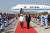 지난 1월 17일 시진핑 중국 국가주석이 미얀마 네피도 국제공항에서 환영식을 하고 있다. 신화=연합뉴스