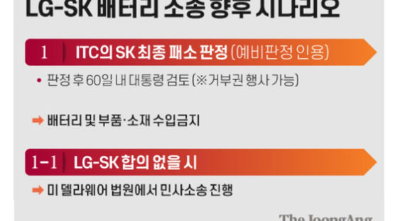 '배터리 분쟁'서 LG 완승…"SK와 합의금 2조원대 가능성"
