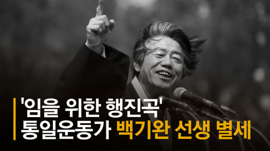 통일운동가 백기완 선생 투병 끝 별세…향년 89세