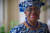 응고지 오콘조-이웨알라 세계무역기구(WTO) 신임 사무총장. 나이지리아 부족 리더의 딸인 그는 전통 복장을 즐겨 입는다. AFP=연합뉴스
