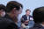 지난해 6월 22일 청와대에서 열린 제6차 공정사회 반부패정책협의회에 참석한 문 대통령과 윤 총장의 모습.연합뉴스