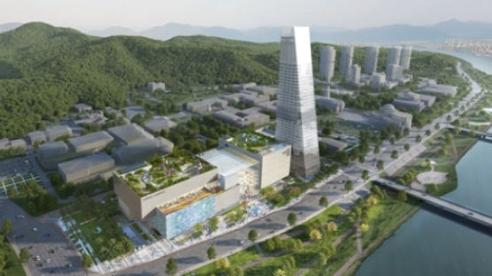 대전에 43층짜리 타워 빌딩, 8월 문 연다