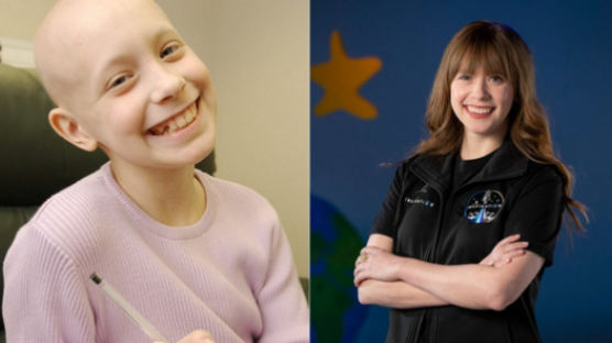 억만장자 감동시킨 소아암 10살 소녀…의족 신고 우주 난다