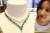 갤러리아백화점은 서울 강남구 압구정동 명품관에서 지난해 8월 26일 ‘그라프’의 전세계에 단 한 점뿐인 ‘화이트 다이아몬드와 에메랄드 페어쉐이프 넥클리스’를 선보였다. 뉴스1