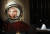 1961년 인류 최초로 우주 탐사에 성공한 구소련 우주비행사 유리 가가린의 초상화. [AP=연합뉴스]