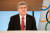 10일 개막한 IOC 총회에서 연설하는 토마스 바흐 위원장. [로이터=연합뉴스]