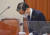 변창흠 국토교통부 장관이 12일 국회에서 열린 국토교통위원회 전체회의에 참석, 고개숙여 인사하고 있다.