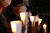 한국청년연대, 청년진보당, 청년하다 등 청년단체 회원들이 15일 오후 서울 강남구 한국토지주택공사(LH) 서울지역본부 앞에서 LH 투기 의혹을 규탄하는 촛불집회를 하고 있다. 뉴시스