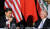 2012년 2월 미국 로스앤젤레스에서 열린 미·중 주지사회의에 참석한 시진핑 중국 국가주석과 조 바이든 미 대통령의 모습. [중국신문망 캡처]