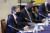 16일 오후 토니 블링컨 미국 국무장관(왼쪽)과 로이드 오스틴 미국 국방장관이 미일 외교, 국방장관 '2+2 회의'에 참석해 발언을 하고 있다. [AP=연합뉴스]