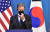 토니 블링컨 미국 국무장관이 18일 서울 종로구 외교부 청사에서 한·미 외교·국방 장관회의 리셉션 공동기자회견을 하고 있다. 사진공동취재단 