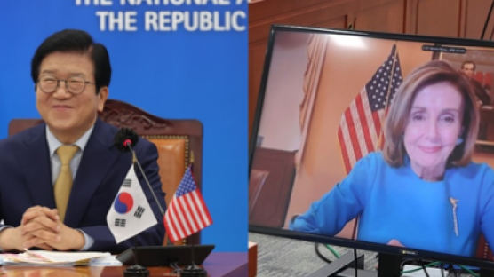 박병석 의장, 美 펠로시 화상회담서 “북핵, 대화·외교가 유일 해법”