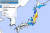 일본 미야기현 앞바다에 강진. 일본 기상청 홈페이지 캡처
