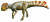뿔공룡 '코리아케라톱스 화성엔시스' 화석 복원도. 화성시