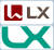 LG그룹 지주사가 출원한 'LX' 상표(위)와 한국국토정보공사 로고. 사진 한국국토정보공사