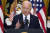 조 바이든 미국 대통령이 25일(현지 시각) 백악관에서 기자회견을 열었다. [AP=연합뉴스]