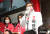 박형준 국민의힘 부산시장 후보가 29일 오후 부산 해운대구 반여동의 한 도로에서 열린 선거유세에서 지지호소를 하고 있다. 뉴스1