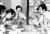 농심 임직원들과 1982년 신제품 사발면을 맛보고 있는 신춘호 회장(가운데). 신 회장은 1965년 롯데공업을 창업, 라면사업에 뛰어들었다. [사진 농심]