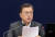 문재인 대통령이 30일 오전 청와대에서 열린 제14회 국무회의에서 발언하고 있다. 연합뉴스