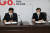 [사진1] 주민자치 협약서에 서명하고 있는 오세훈 서울시장 후보와 전상직 한국주민자치중앙회 대표회장
