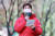 사랑의 홍보대사 방송인 박수홍씨가 지난해 12월 1일 오후 서울시청 광장에서 열린 '사랑의열매, 희망2021나눔캠페인 출범식'에 참석해 인사말을 하고 있다. 김성룡 기자