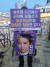 여성의당 당원이 30일 오후 서울 은평구 연신내역 인근에서 선거운동을 하고 있다. 함민정 기자
