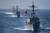7함대 소속 이지스 구축함들이 해상훈련에서 기동을 하고 있다. 세계 최강이라는 명성을 가진 7함대도 태평양사령부 예하 부대다. [사진 태평양사령부]