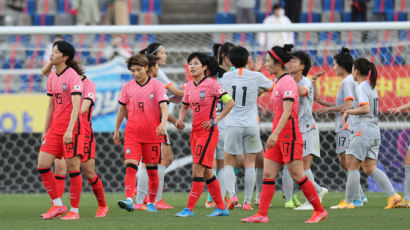 여자축구, 올림픽 최종예선 1차전 중국에 분패
