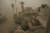 아프간의 모래 폭풍. 2008년 5월 7일 헬만드 주 미군 기지 풍경이다. AP =연합뉴스
