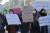 지난 3월8일 세계 여성의 날을 맞아 아프간 여성단체가 여권 신장을 위한 시위 중이다. EPA=연합뉴스