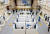 서울 성동구청 내 대강당에 마련된 '서울시 1호 코로나19 예방접종센터'. 사진 서울시