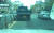 지난 13일 대구 남구청네거리 인근 도로에서 운전자가 하차한 사이 도로를 따라 움직인 화물차가 중앙분리대를 들이받는 모습. 사진 대구경찰청