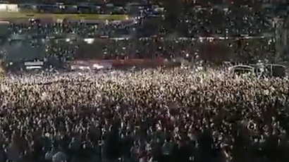 "이 나라 국민인게 축복" 5만명이 '노마스크' 콘서트서 놀았다 [영상]