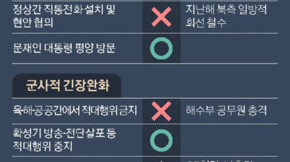남북도보다리 합의 21개 중 이행 4개…김여정 "시원하게 깰수도"