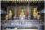 28일 국보로 지정 예고된 17세기 구례 화엄사 목조비로자나삼신불좌상(전체). [사진 문화재청]