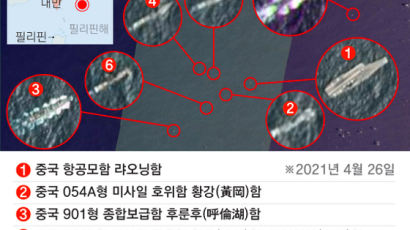 이번엔 中 진형 깨고 추격전 벌였다…다리 꼰 美 노골적 항행