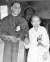1970년 주교서품식에서 어머니의 손을 잡고 있는 정진석 추기경. [사진 천주교 서울대교구]