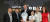 SK㈜가 지난해 투자한 사회적 기업 에누마는 일론 머스크 테슬라 CEO(왼족에서 세번째)가 후원한 대회에서 우승을 차지했다. 오른쪽에서 세번째가 에누마의 이수인 대표. [사진 SK㈜]