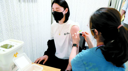 [사진] 올림픽 출전 김연경 백신 접종