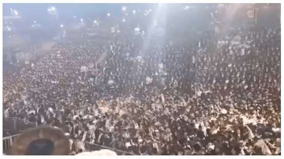 "1만명 자리에 10만명, 인간 도미노였다" 이스라엘 참사 증언
