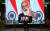 나렌드라 모디 총리가 지난 1월 화상 연설을 통해 인도의 코로나19 상황에 대해 브리핑하고 있다. [EPA=연합뉴스]