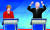 2019년 민주당 대선후보 경선 TV토론에서 맞붙은 조 바이든(오른쪽)과 워런. [로이터=연합뉴스]