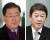 5일 첫 회담을 가진 정의용 외교부 장관(왼쪽)과 모테기 도시미쓰 일본 외무상. [교도=연합뉴스]