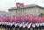 4월 30일 북한 청년 전위들의 결의대회가 평양 김일성경기장에서 진행됐다. 대회에서는 김정은 위원장에게 올리는 맹세문이 채택됐고 이어 결의행진이 진행됐다. 참석자들은 실외에서도 전원 마스크를 착용했다. 뉴스 1
