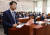 지난해 6월23일 김형연 당시 법제처 처장이 서울 여의도 국회에서 열린 법제사법위원회 전체회의에서 업무보고를 하고 있다. 뉴스1